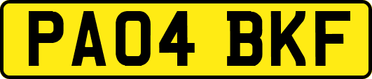 PA04BKF