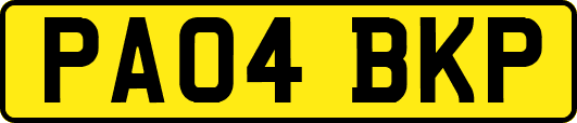 PA04BKP
