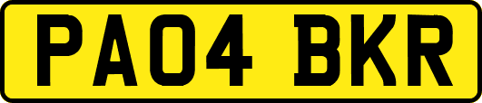 PA04BKR