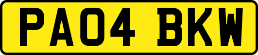 PA04BKW