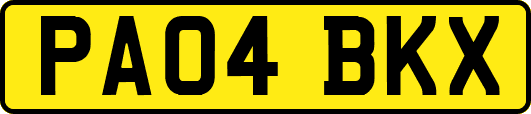 PA04BKX