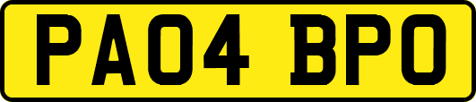 PA04BPO