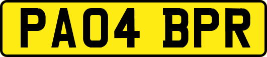 PA04BPR