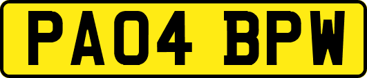 PA04BPW