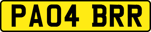 PA04BRR