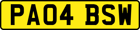 PA04BSW