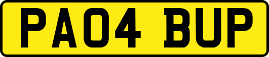 PA04BUP