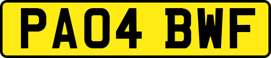 PA04BWF