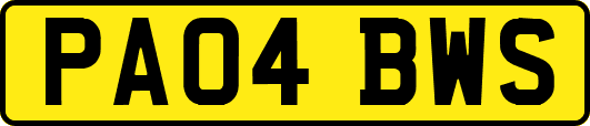 PA04BWS