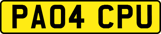 PA04CPU