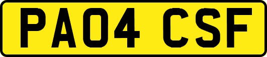 PA04CSF