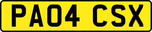 PA04CSX