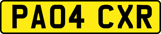 PA04CXR