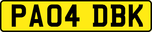 PA04DBK