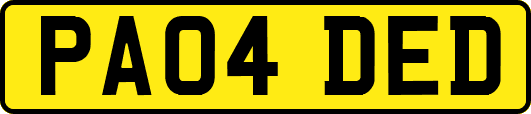 PA04DED