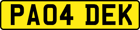 PA04DEK