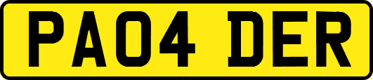 PA04DER