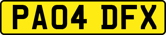 PA04DFX