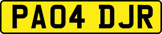 PA04DJR