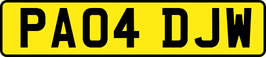 PA04DJW
