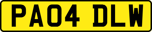 PA04DLW