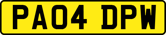 PA04DPW