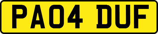 PA04DUF