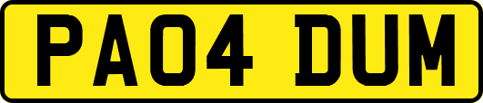 PA04DUM