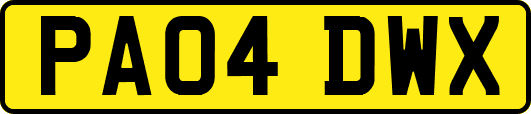 PA04DWX