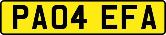 PA04EFA
