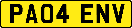 PA04ENV