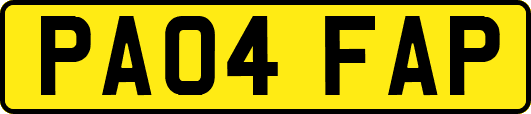 PA04FAP