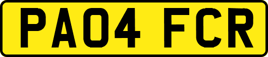PA04FCR
