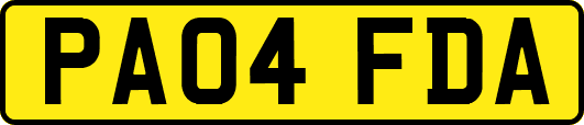 PA04FDA