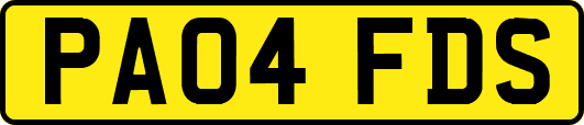 PA04FDS
