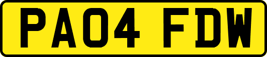 PA04FDW
