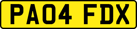 PA04FDX