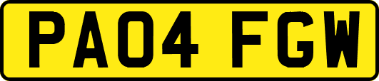 PA04FGW