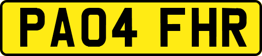 PA04FHR