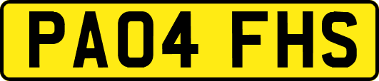 PA04FHS