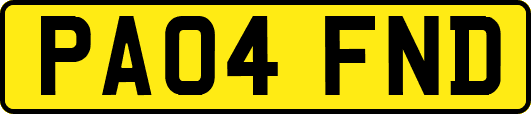 PA04FND