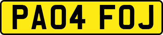 PA04FOJ