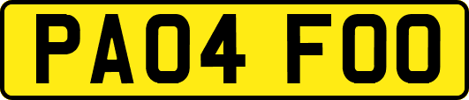 PA04FOO