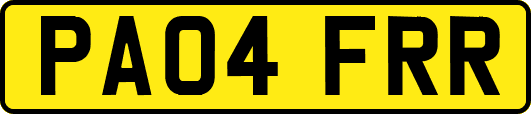 PA04FRR