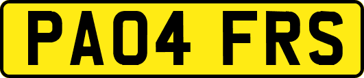 PA04FRS