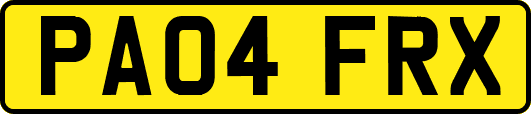 PA04FRX