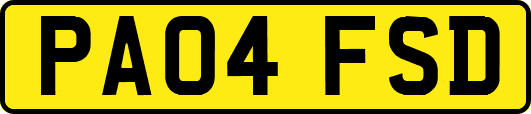 PA04FSD