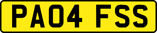 PA04FSS