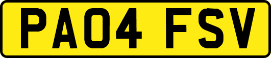 PA04FSV