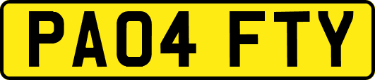 PA04FTY